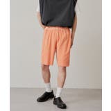 ORANGE | 【Kastane】REVERSIBLE PILE SHORTS | PAL GROUP OUTLET
