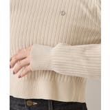 【Chico】バッグ開きリボンリブニット | PAL GROUP OUTLET | 詳細画像26 