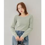 【Chico】バッグ開きリボンリブニット | PAL GROUP OUTLET | 詳細画像8 