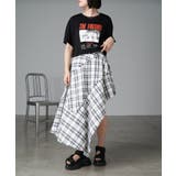 【RAY CASSIN】チェックアシメSK | PAL GROUP OUTLET | 詳細画像10