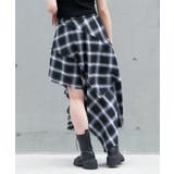 【RAY CASSIN】チェックアシメSK | PAL GROUP OUTLET | 詳細画像18