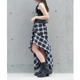 【RAY CASSIN】チェックアシメSK | PAL GROUP OUTLET | 詳細画像20