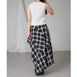 【RAY CASSIN】チェックアシメSK | PAL GROUP OUTLET | 詳細画像24