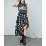 【RAY CASSIN】チェックアシメSK | PAL GROUP OUTLET | 詳細画像25