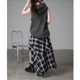 【RAY CASSIN】チェックアシメSK | PAL GROUP OUTLET | 詳細画像29