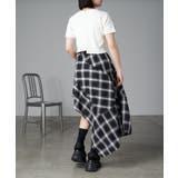 【RAY CASSIN】チェックアシメSK | PAL GROUP OUTLET | 詳細画像33