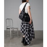 【RAY CASSIN】チェックアシメSK | PAL GROUP OUTLET | 詳細画像36