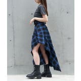 【RAY CASSIN】チェックアシメSK | PAL GROUP OUTLET | 詳細画像44