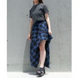 【RAY CASSIN】チェックアシメSK | PAL GROUP OUTLET | 詳細画像45