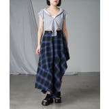 【RAY CASSIN】チェックアシメSK | PAL GROUP OUTLET | 詳細画像47