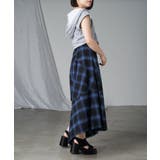 【RAY CASSIN】チェックアシメSK | PAL GROUP OUTLET | 詳細画像48