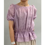 【SHENERY】シアーリネンギャザーブラウス | PAL GROUP OUTLET | 詳細画像6