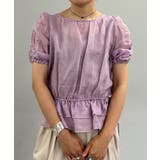 【SHENERY】シアーリネンギャザーブラウス | PAL GROUP OUTLET | 詳細画像8
