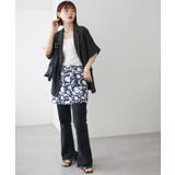 【Discoat】フワラープリントラップミニスカート | PAL GROUP OUTLET | 詳細画像9