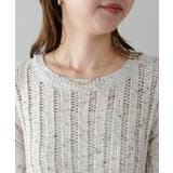 【Discoat】MIX糸ワイドリブプルオーバー | PAL GROUP OUTLET | 詳細画像18