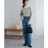 【Discoat】MIX糸ワイドリブプルオーバー | PAL GROUP OUTLET | 詳細画像28