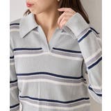 【Chico】マルチボーダーシアーラメニット | PAL GROUP OUTLET | 詳細画像18