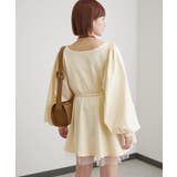 【mystic】ペプラムミニワンピース | PAL GROUP OUTLET | 詳細画像11
