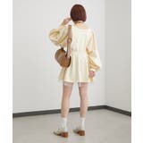 【mystic】ペプラムミニワンピース | PAL GROUP OUTLET | 詳細画像15