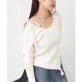 IVO | 【RAY CASSIN】デザインワンショルニット | PAL GROUP OUTLET