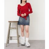 【RAY CASSIN】デザインワンショルニット | PAL GROUP OUTLET | 詳細画像12