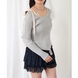 【RAY CASSIN】デザインワンショルニット | PAL GROUP OUTLET | 詳細画像16