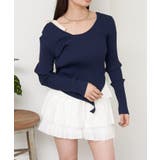 【RAY CASSIN】デザインワンショルニット | PAL GROUP OUTLET | 詳細画像21