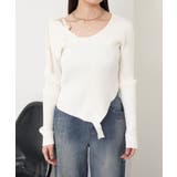 【RAY CASSIN】デザインワンショルニット | PAL GROUP OUTLET | 詳細画像26
