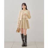 【Chico】ボリュームフレアサテンライクミニSK | PAL GROUP OUTLET | 詳細画像10