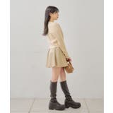 【Chico】ボリュームフレアサテンライクミニSK | PAL GROUP OUTLET | 詳細画像12