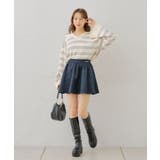 【Chico】ボリュームフレアサテンライクミニSK | PAL GROUP OUTLET | 詳細画像17