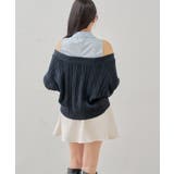 【Chico】ボリュームフレアサテンライクミニSK | PAL GROUP OUTLET | 詳細画像3