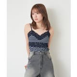 NVY/IVO | 【RAY CASSIN】パット付レースキャミ | PAL GROUP OUTLET