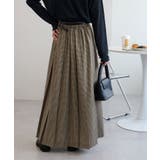 【Discoat】チェックプリーツロングスカート | PAL GROUP OUTLET | 詳細画像23
