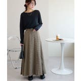 【Discoat】チェックプリーツロングスカート | PAL GROUP OUTLET | 詳細画像24