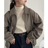 【Discoat】チェックシャツブルゾン | PAL GROUP OUTLET | 詳細画像4 