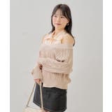 【Chico】ノースリSH＋オフショルニット | PAL GROUP OUTLET | 詳細画像20 