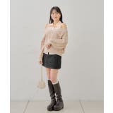 【Chico】ノースリSH＋オフショルニット | PAL GROUP OUTLET | 詳細画像23 