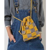 GRAY | 【CIAOPANIC TYPY】アソート柄ニット巾着BAG | PAL GROUP OUTLET