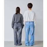 【Kastane】DIRT PROCESSING DENIM PANTS | PAL GROUP OUTLET | 詳細画像3