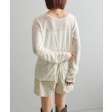 【mystic】袖ギャザーシアーカットソー | PAL GROUP OUTLET | 詳細画像6