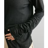 【mystic】袖ギャザーシアーカットソー | PAL GROUP OUTLET | 詳細画像19