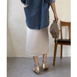 【DouDou】ミディ丈ボンディングスカート | PAL GROUP OUTLET | 詳細画像6