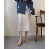 【DouDou】ミディ丈ボンディングスカート | PAL GROUP OUTLET | 詳細画像8