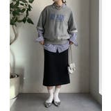 【DouDou】ミディ丈ボンディングスカート | PAL GROUP OUTLET | 詳細画像12