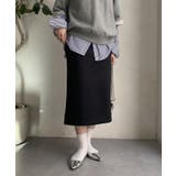 【DouDou】ミディ丈ボンディングスカート | PAL GROUP OUTLET | 詳細画像17