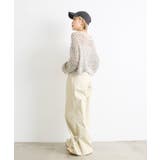 【w closet】MIX透かしリボンカーディガン | PAL GROUP OUTLET | 詳細画像10 