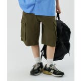 KHAKI | 【CIAOPANIC TYPY】ハーフカーゴパンツ | PAL GROUP OUTLET