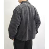 【WHO'S WHO gallery】ストライプデニムジップジャケット | PAL GROUP OUTLET | 詳細画像5