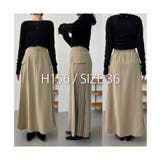 【CAPRICIEUX LE'MAGE】サイドプリーツSK | PAL GROUP OUTLET | 詳細画像1